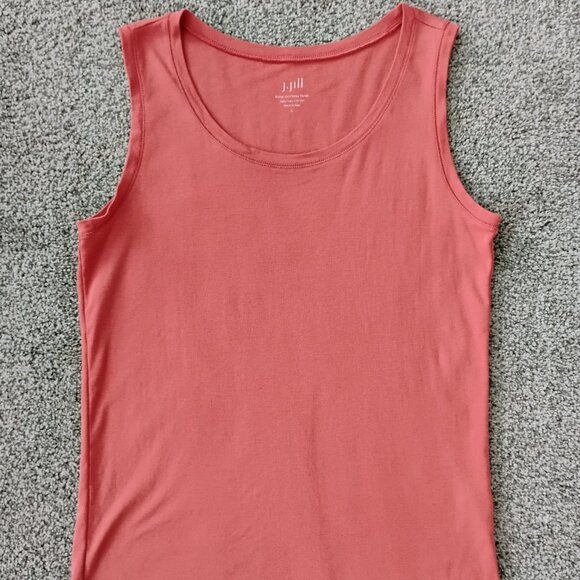 J JILL PIMA COTTON STRETCH TANK/TOP. Nice Condition! - Picture 5 of 12